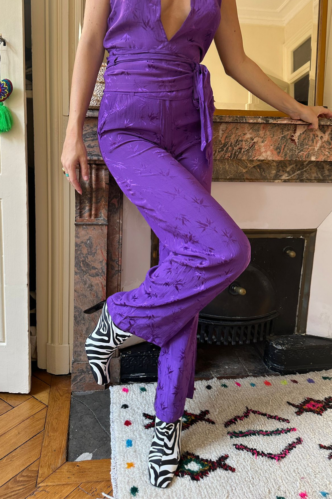 DYLAN pants in Purple