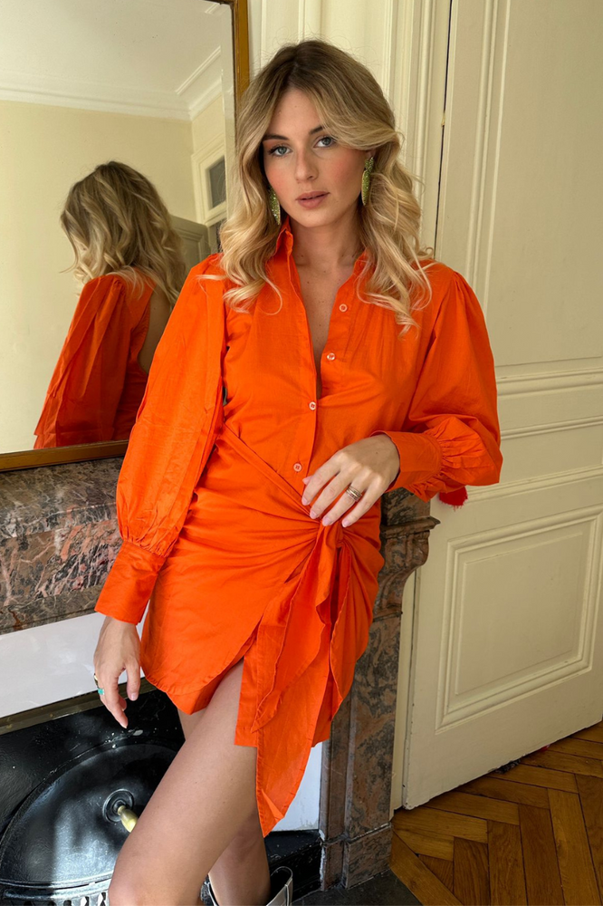 Robe LISA en orange