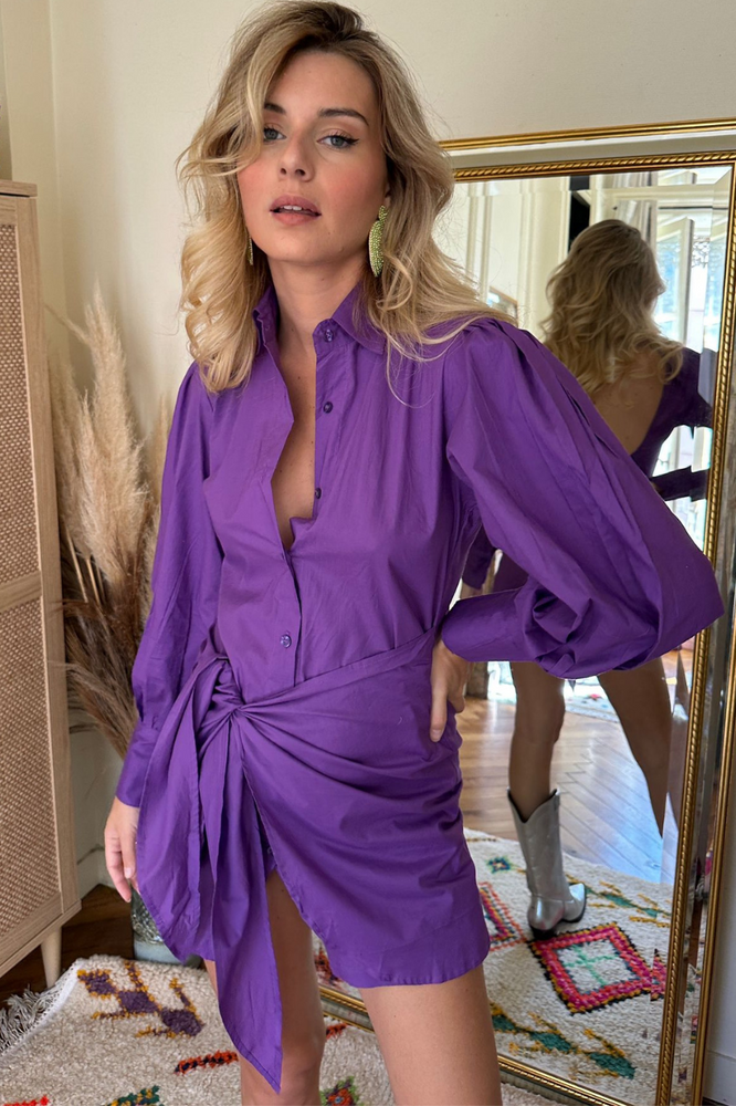 Robe LISA en violet