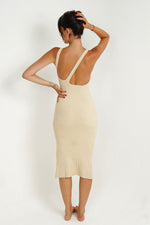 Sexy nude dress for summer parties