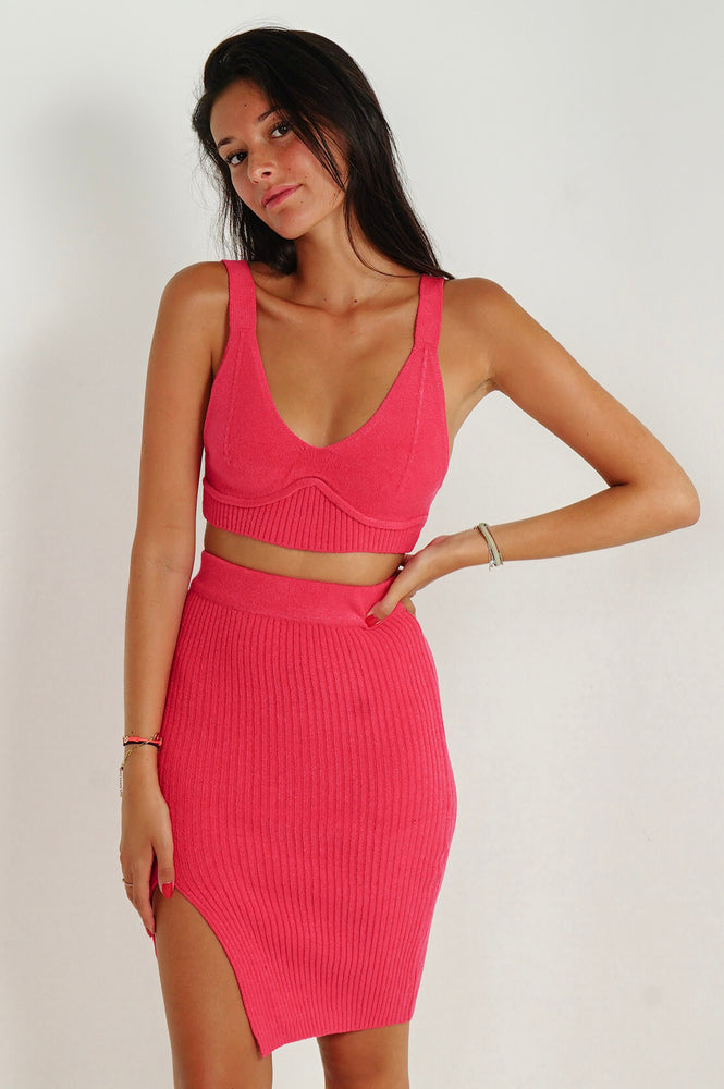 TAINA SKIRT in pink